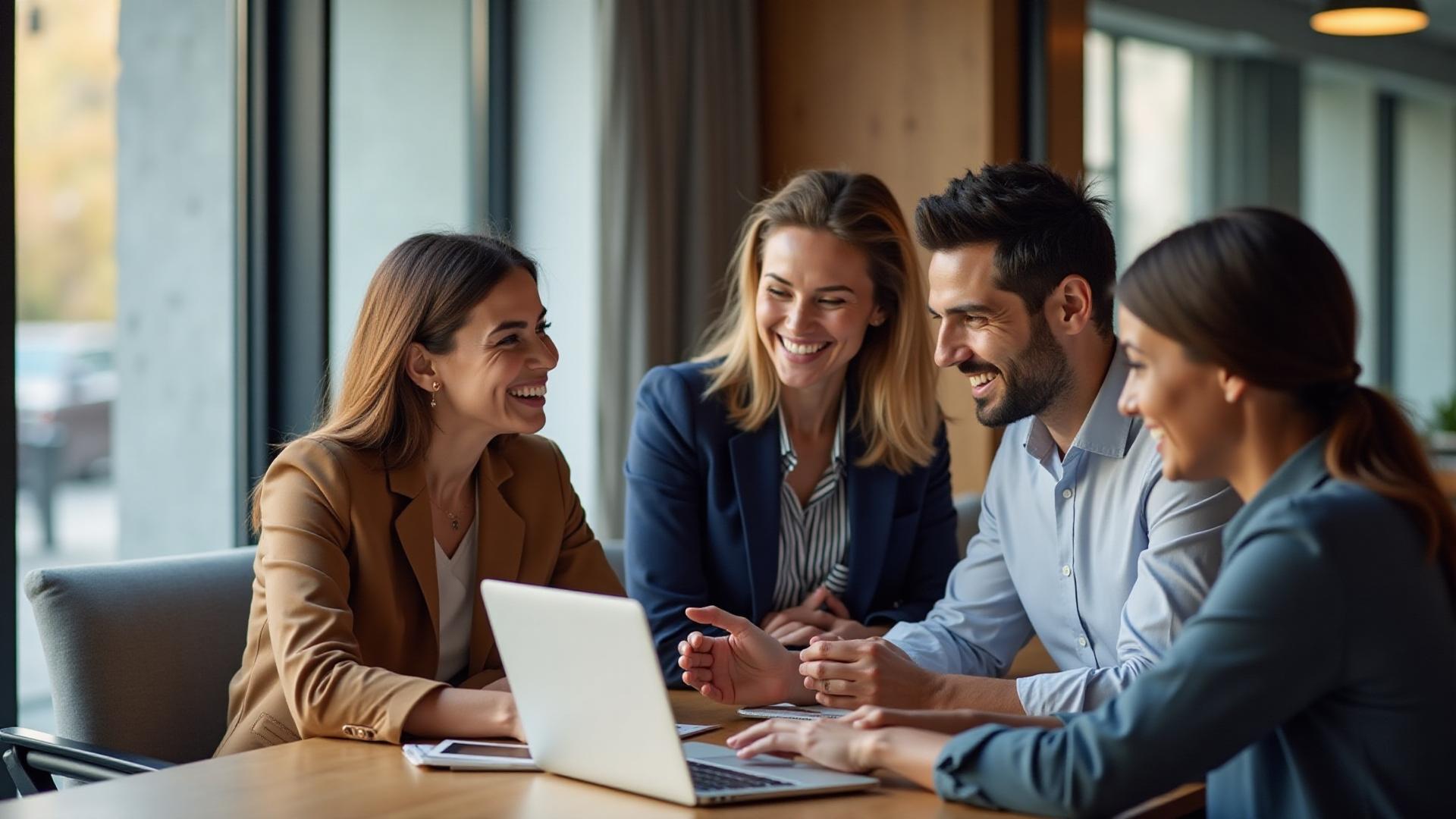 Diverse executive team demonstrating collaborative and conscious leadership