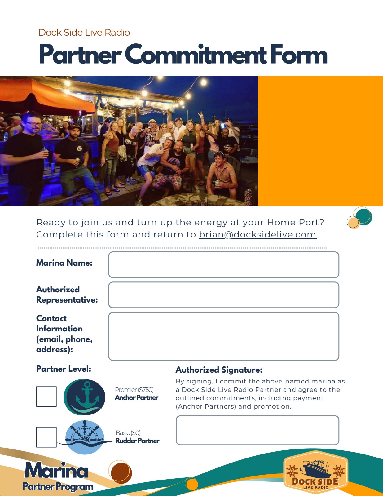 Partner Commitment Form