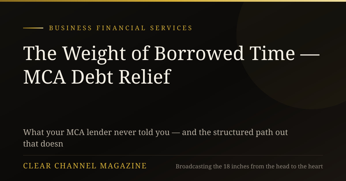 The Weight of Borrowed Time